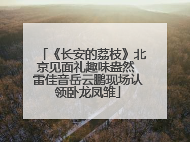 《长安的荔枝》北京见面礼趣味盎然 雷佳音岳云鹏现场认领卧龙凤雏