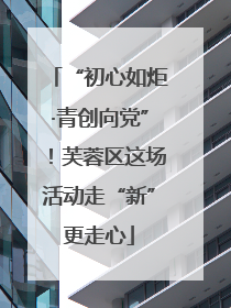 “初心如炬·青创向党”！芙蓉区这场活动走“新”更走心