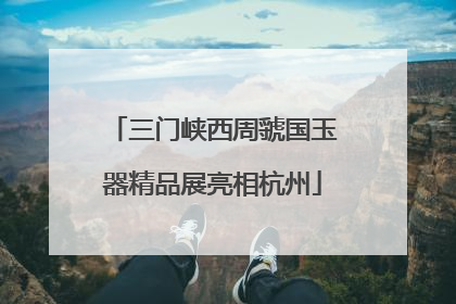 三门峡西周虢国玉器精品展亮相杭州