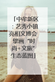 中牟新区：艺秀小镇亮相文博会 擘画“时尚+文旅”生态蓝图