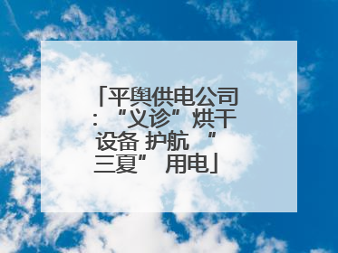 平舆供电公司：“义诊”烘干设备 护航 “三夏” 用电