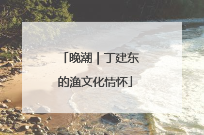 晚潮｜丁建东的渔文化情怀