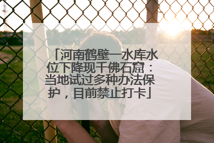 河南鹤壁一水库水位下降现千佛石窟：当地试过多种办法保护，目前禁止打卡