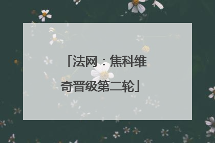 法网：焦科维奇晋级第二轮