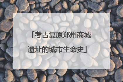 考古复原郑州商城遗址的城市生命史