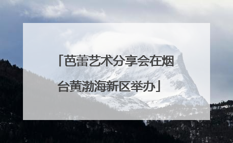 芭蕾艺术分享会在烟台黄渤海新区举办