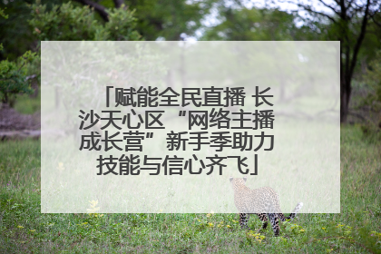 赋能全民直播 长沙天心区“网络主播成长营”新手季助力技能与信心齐飞