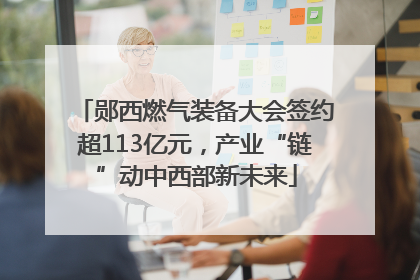郧西燃气装备大会签约超113亿元，产业“链”动中西部新未来