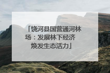 饶河县国营通河林场：发展林下经济 焕发生态活力