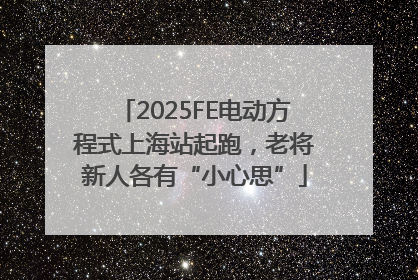 2025FE电动方程式上海站起跑，老将新人各有“小心思”