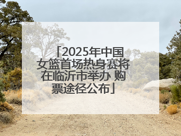 2025年中国女篮首场热身赛将在临沂市举办 购票途径公布