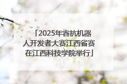 2025年睿抗机器人开发者大赛江西省赛在江西科技学院举行