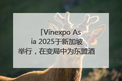 Vinexpo Asia 2025于新加坡举行，在变局中为东盟酒饮贸易指明方向